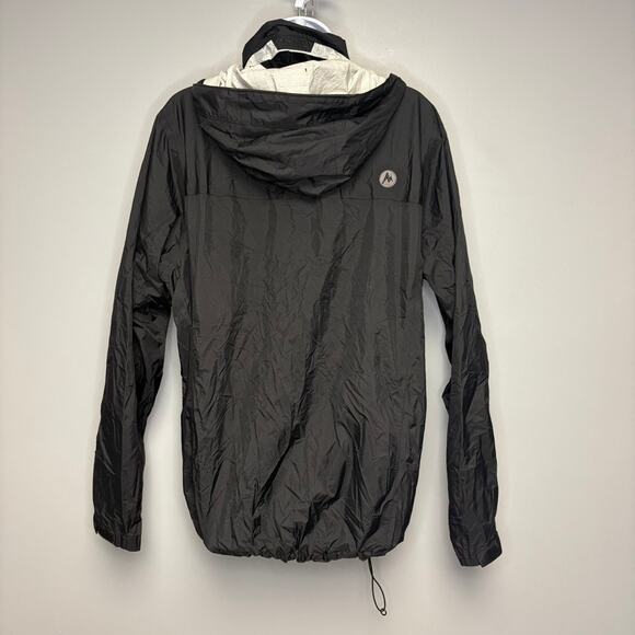 Marmot PreCip Black Lightweight Waterproof Gorpcore Rain Jacket Womens Sz M - Picture 3 of 5